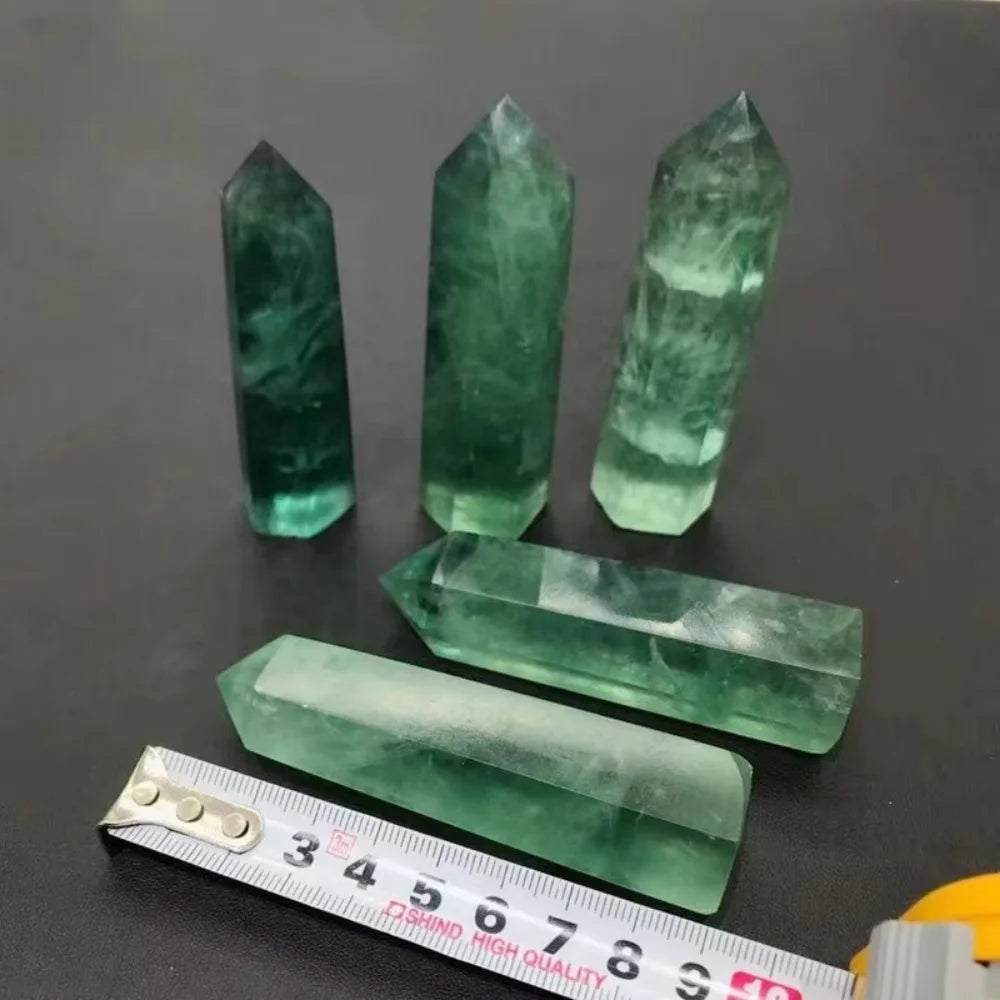 Pierre de guérison en cristal de fluorite