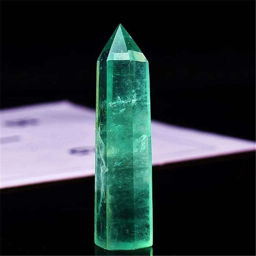 Pierre de guérison en cristal de fluorite